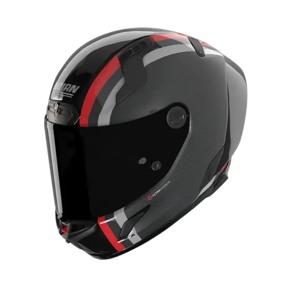 Φωτογραφία προϊόντος: ΚΡΑΝΟΣ FULL FACE X-804 RS ULTRA CARBON GEMINI 364 CARBON/BLACK/RED/ANTHRACITE ECE 22.06 | NOLAN