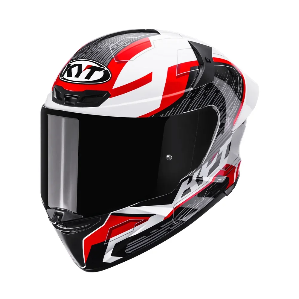 Φωτογραφία προϊόντος: ΚΡΑΝΟΣ FULL FACE TT-REVO SPEEDING WHITE/RED ECE 22.06 | KYT