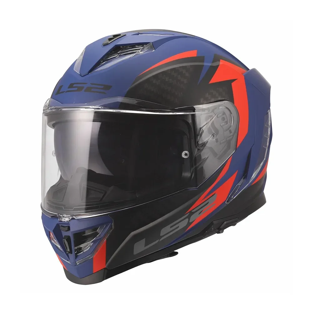 Φωτογραφία προϊόντος: ΚΡΑΝΟΣ FULL FACE STORM III FF818 DYNAMO BLUE RED ECE 22.06 | LS2