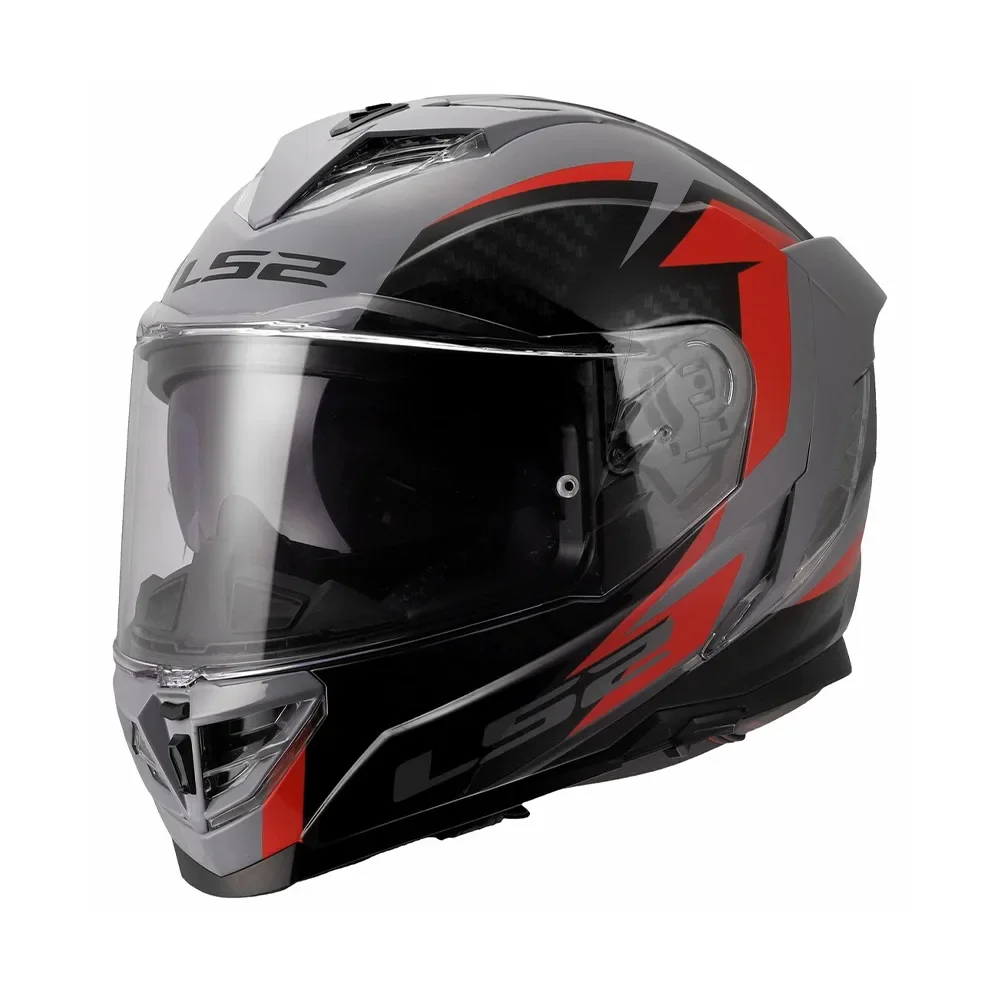Φωτογραφία προϊόντος: ΚΡΑΝΟΣ FULL FACE STORM III FF818 DYNAMO GREY RED ECE 22.06 | LS2