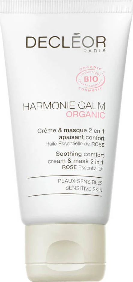 Φωτογραφία προϊόντος: Decleor Organic Harmonie Calm Soothing Comfort 2 in 1 Cream & Mask Κρέμα και Μάσκα Προσώπου 50ml