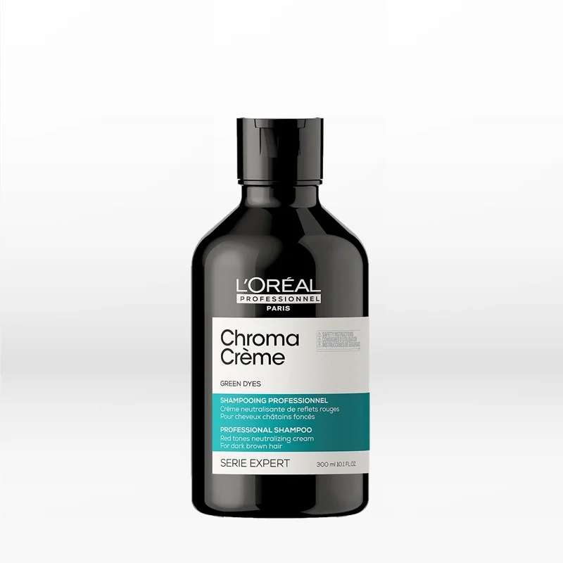 Φωτογραφία προϊόντος: CHROMA CREME SERIE EXPERT L΄Oreal Professionnel Chroma Creme Green Dyes Shampoo 300ml