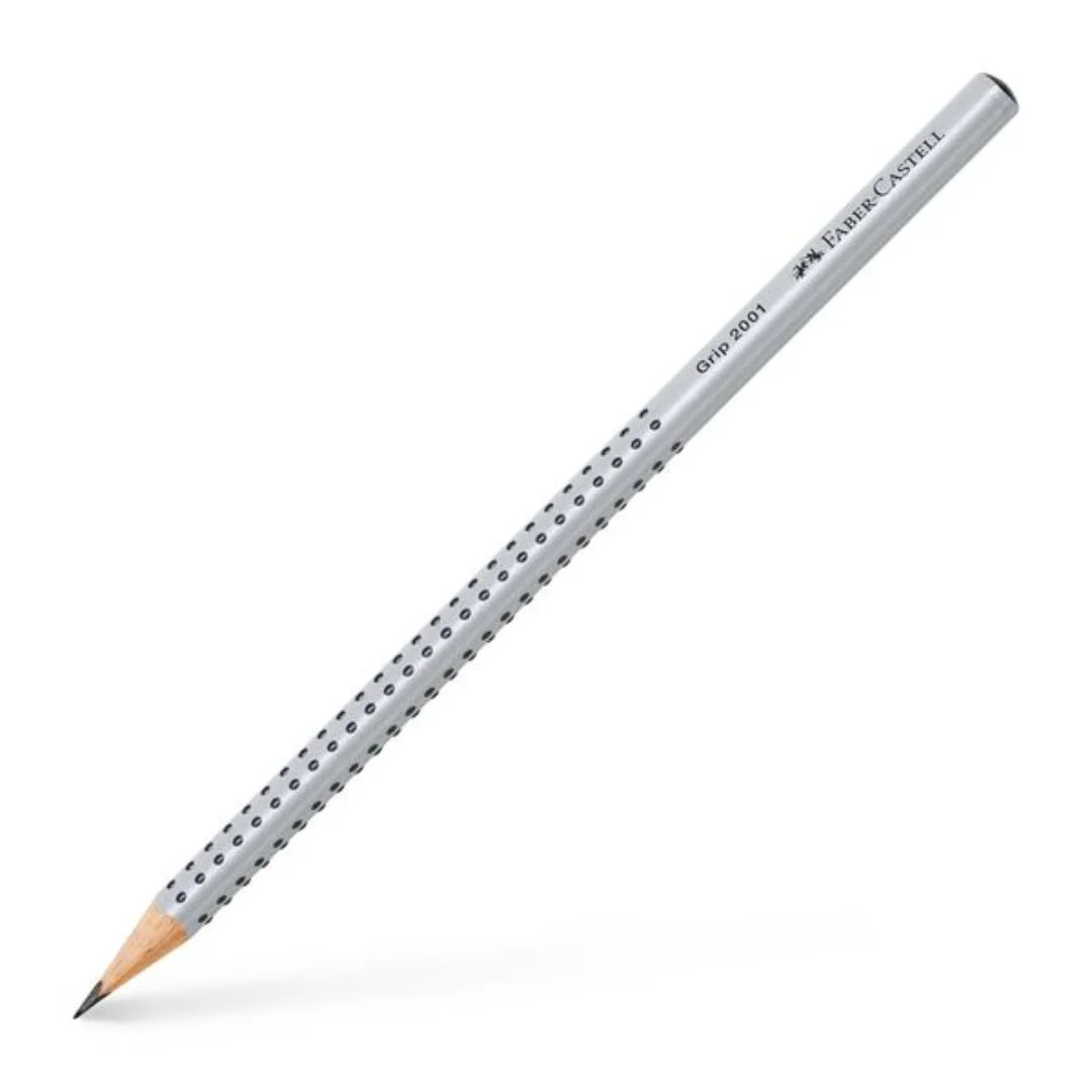 Φωτογραφία προϊόντος: FABER CASTEL Faber-Castell Grip 2001 Μολύβι HB χωρίς Γόμα γκρί