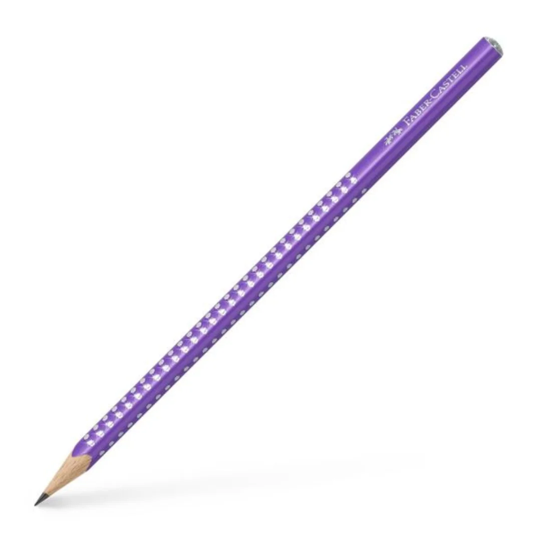 Φωτογραφία προϊόντος: FABER CASTEL Faber-Castell Sparkle Μολύβι B Lila