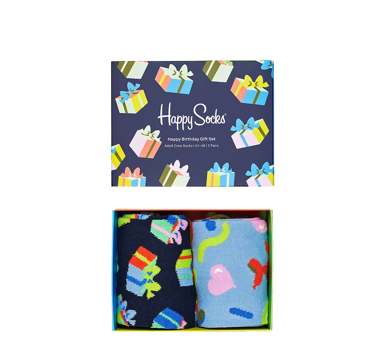 Φωτογραφία προϊόντος: ΚΑΛΤΣΕΣ 2 PACK HAPPY BIRTHDAY SOCKS GIFT SET HAPPY SOCKS MULTI XBIR02 0200