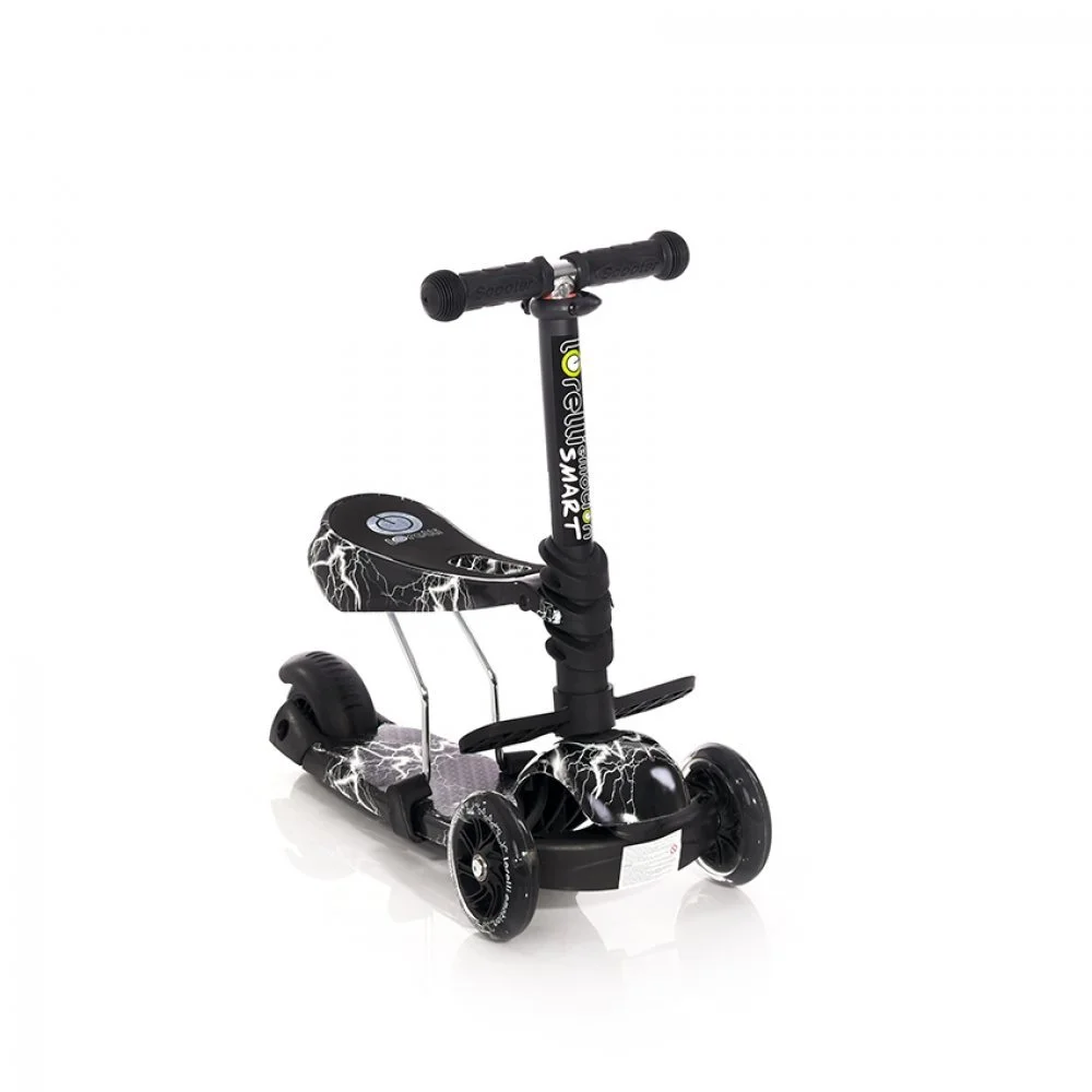 Φωτογραφία προϊόντος: Lorelli Bertoni ΠΑΤΙΝΙ SCOOTER LORELLI ΜΕ ΚΑΘΙΣΜΑ SMART BLACK FLASH 10390020015