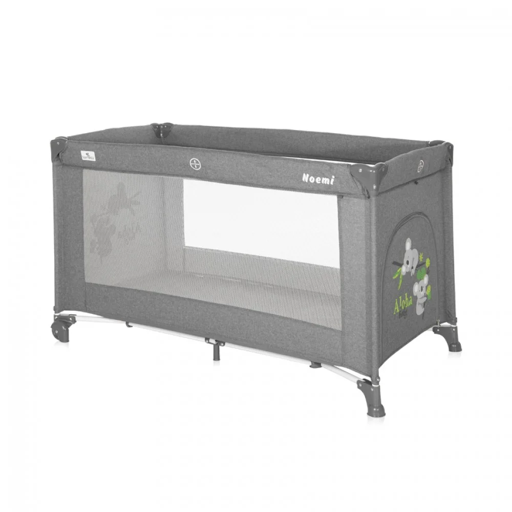 Φωτογραφία προϊόντος: Lorelli Bertoni Παρκοκρέβατο Noemi 1 Layer Grey Koalas Lorelli 10080542129