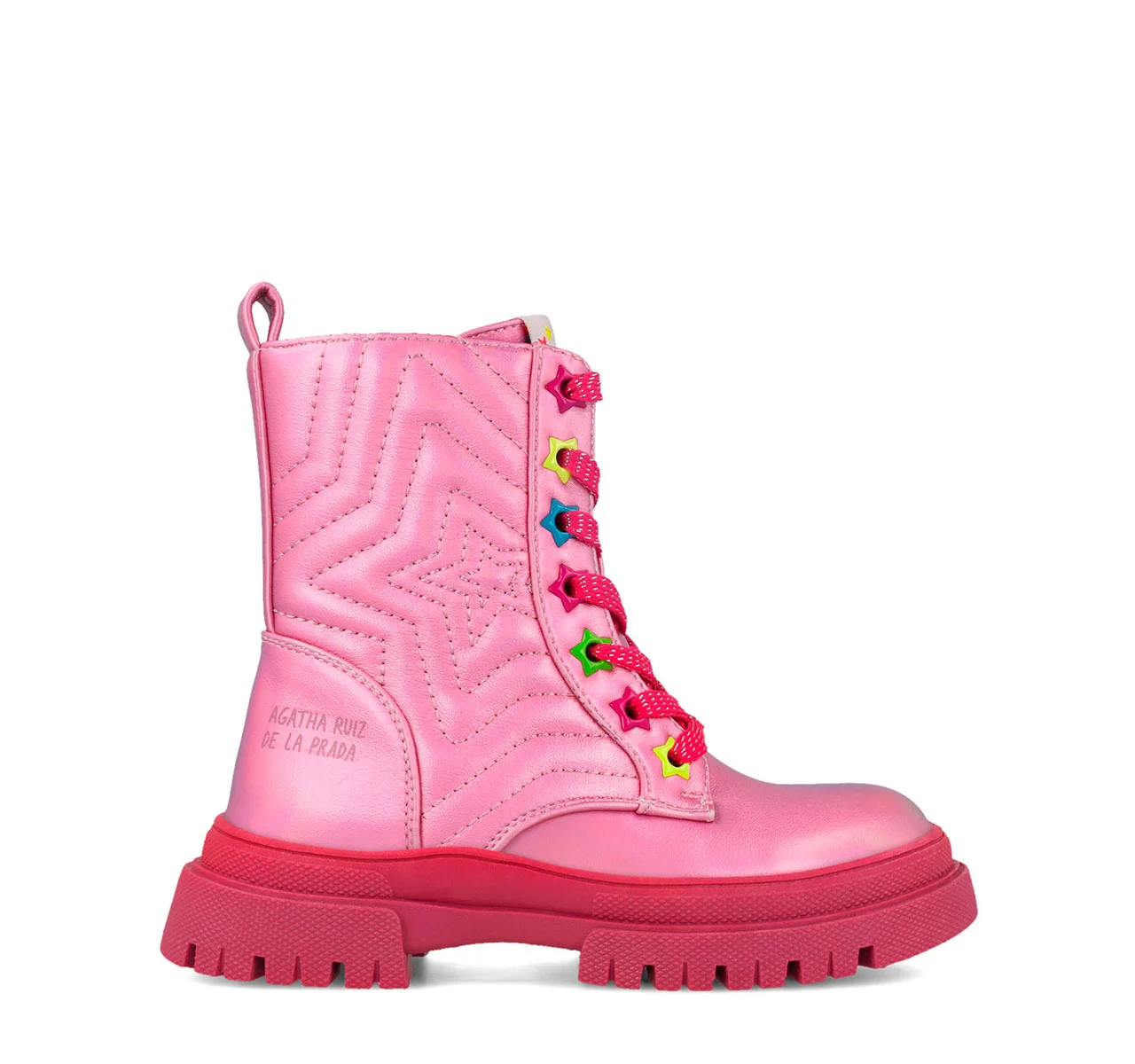 Φωτογραφία προϊόντος: ΠΑΙΔΙΚΑ ΜΠΟΤΑΚΙΑ AGATHA RUIZ DE LA PRADA ROSA BOTA ESTRELLAS 251969 B032
