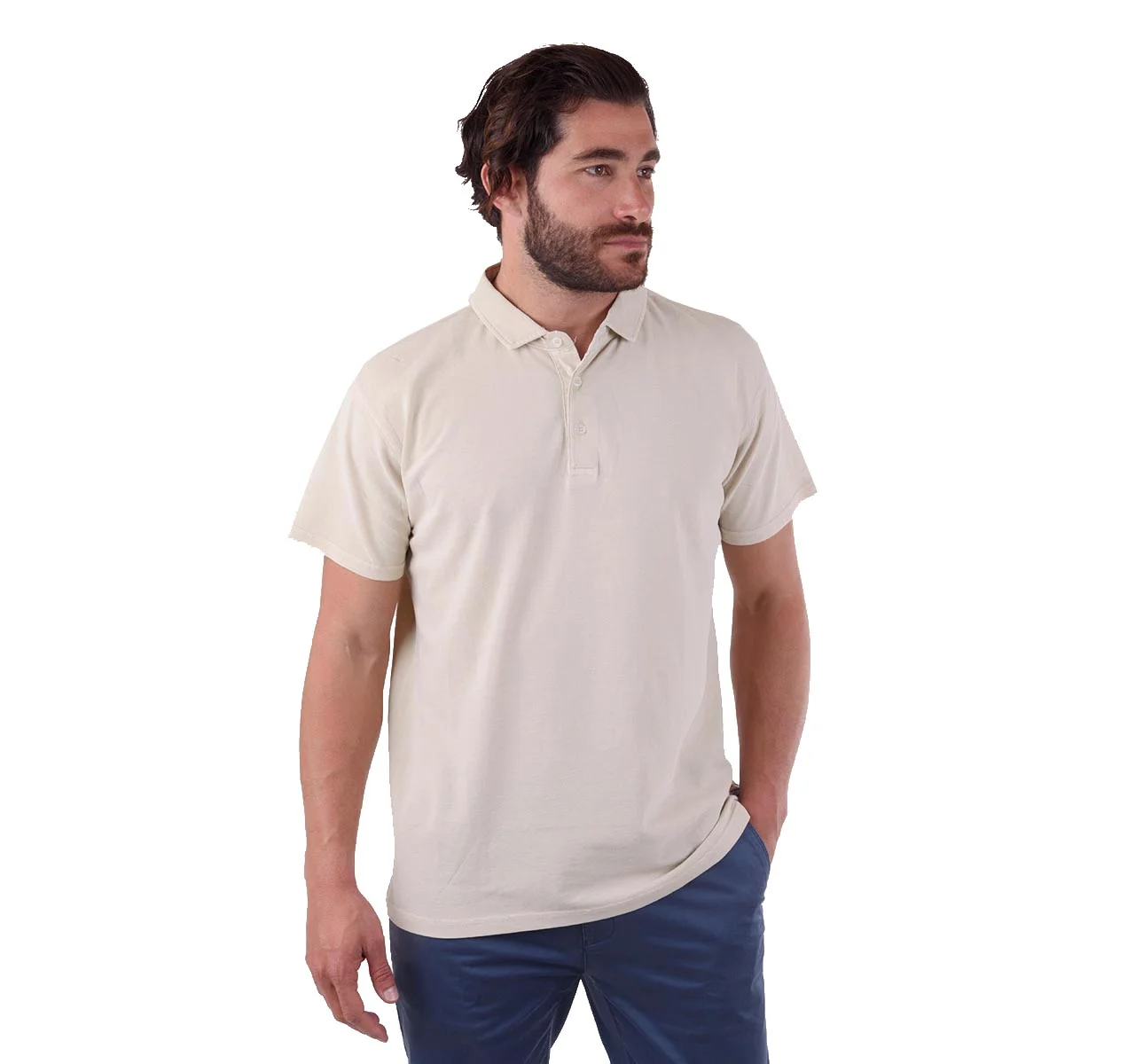 Φωτογραφία προϊόντος: ΑΝΔΡΙΚΕΣ ΜΠΛΟΥΖΕΣ T SHIRTS DEVERGO BEIGE 1D25SS4062SS2405 3