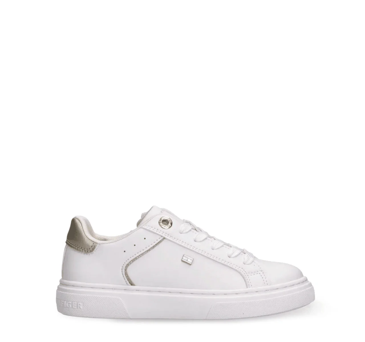 Φωτογραφία προϊόντος: ΕΦΗΒΙΚΑ SNEAKERS TOMMY HILFIGER OFF WHT/PLATINO T3A9 34248 1355 X024