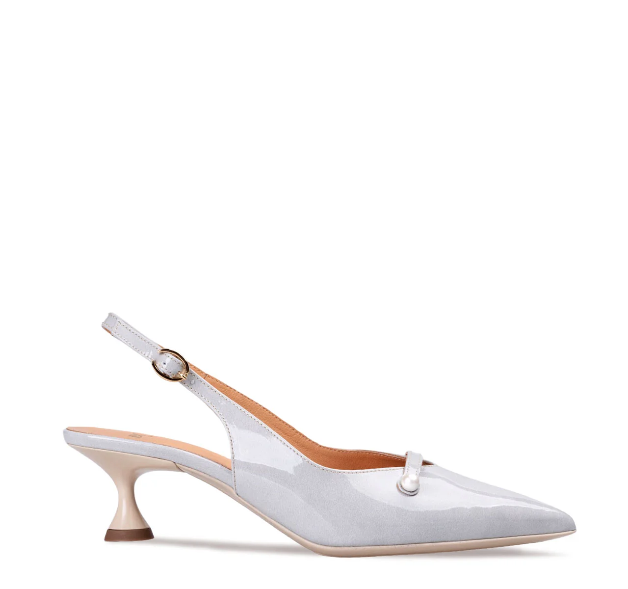 Φωτογραφία προϊόντος: ΓΥΝΑΙΚΕΙΕΣ ΓΟΒΕΣ SLINGBACK BOSS SHOES PUMICE DW51009/PAT