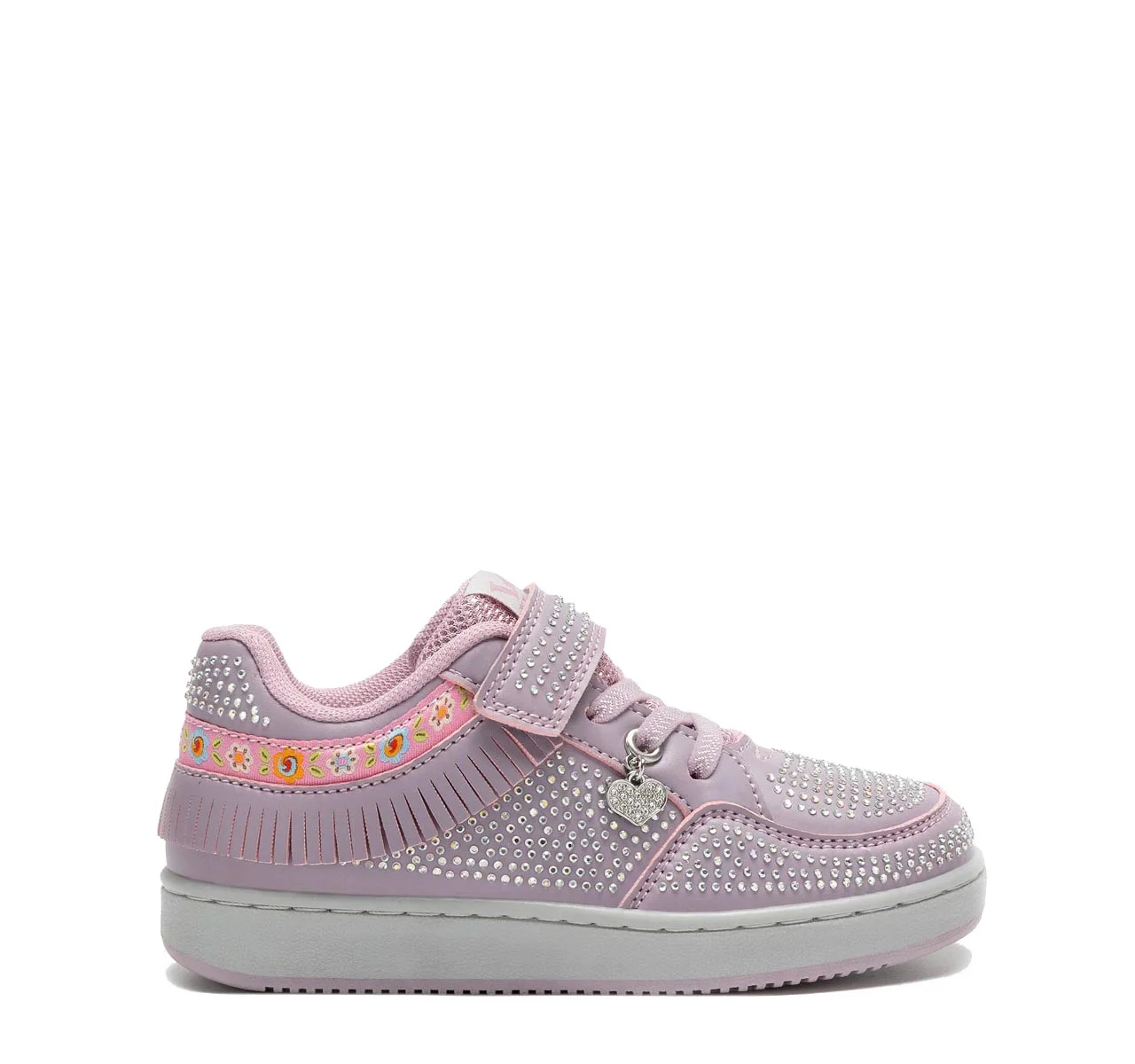 Φωτογραφία προϊόντος: ΠΑΙΔΙΚΑ SNEAKERS LELLI KELLY ROSA POLVERE FRANGETTA MIX LKAA8074A00 RO88