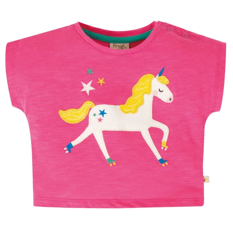 Φωτογραφία προϊόντος: Μπλουζάκι "Unicorn" Frugi οργανικό βαμβάκι