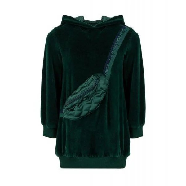 Φωτογραφία προϊόντος: Φόρεμα παιδικό Lapin Velour Cypress Green