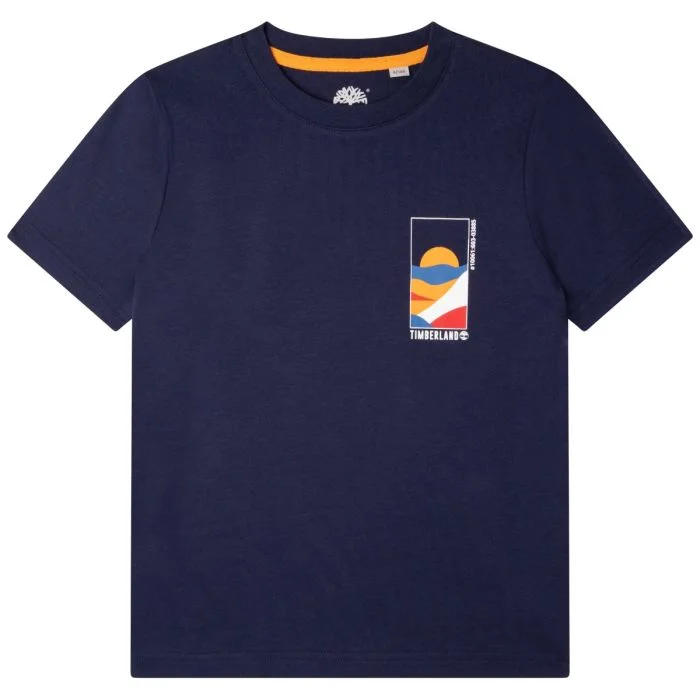 Φωτογραφία προϊόντος: Παιδικό t-shirt Timberland Blue Nature Needs Heroes