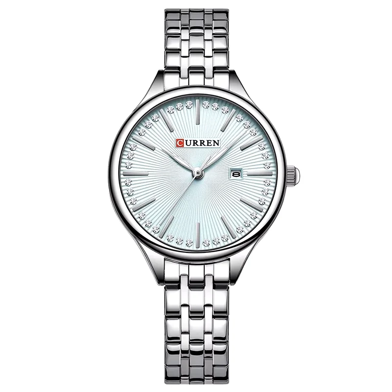 Φωτογραφία προϊόντος: Curren 9099 Silver Γυναικείο Ρολόι με Μπρασελέ