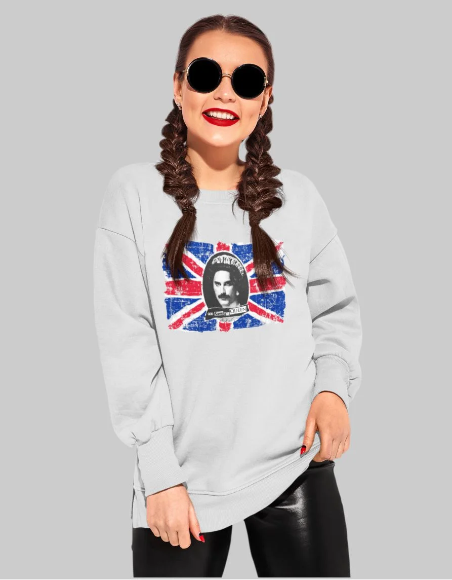 Φωτογραφία προϊόντος: ΤΚΤ Freddie Mercury God Save The Queen w Φουτερ