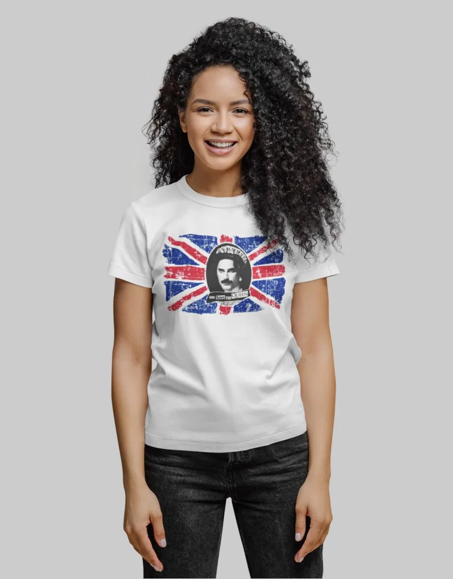 Φωτογραφία προϊόντος: TKT Freddie Mercury God Save The Queen w T-Shirt