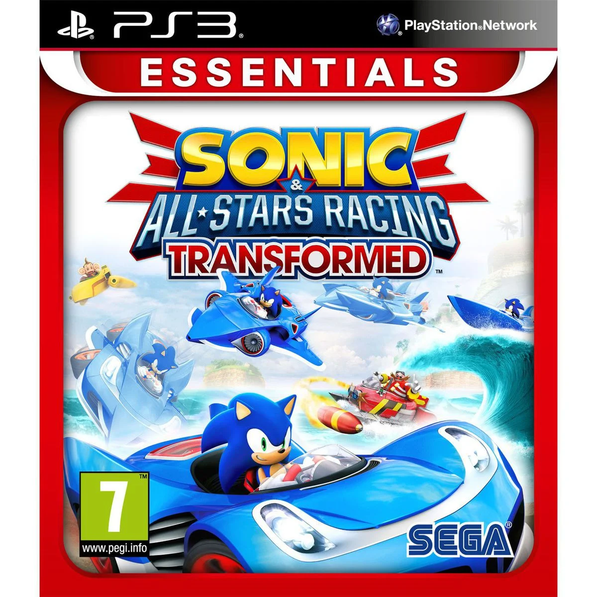 Φωτογραφία προϊόντος: SEGA PS3 SONIC ALL-STARS RACING TRANSFORMED