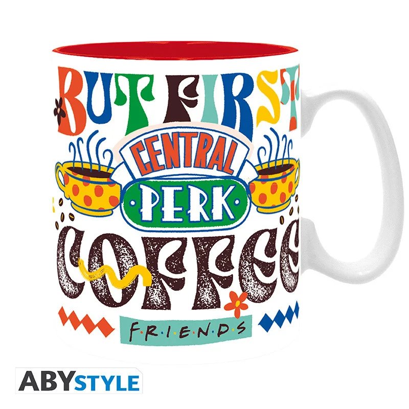 Φωτογραφία προϊόντος: Abysse Κούπα κεραμική FRIENDS - Mug - 460 ml - Central Perk vibes ABYMUGA680