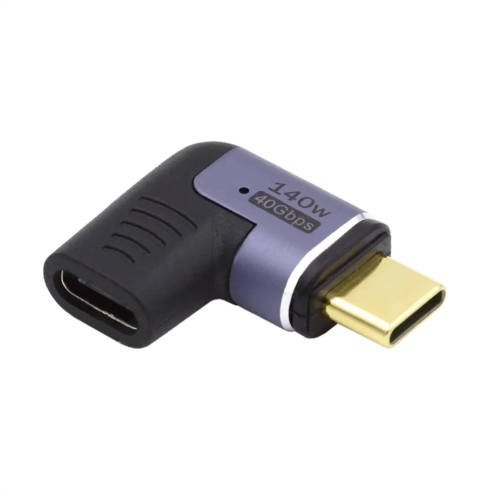 Φωτογραφία προϊόντος: POWERTECH αντάπτορας USB-C PTH-105, μαγνητικός, 140W, 40Gbps, γκρι