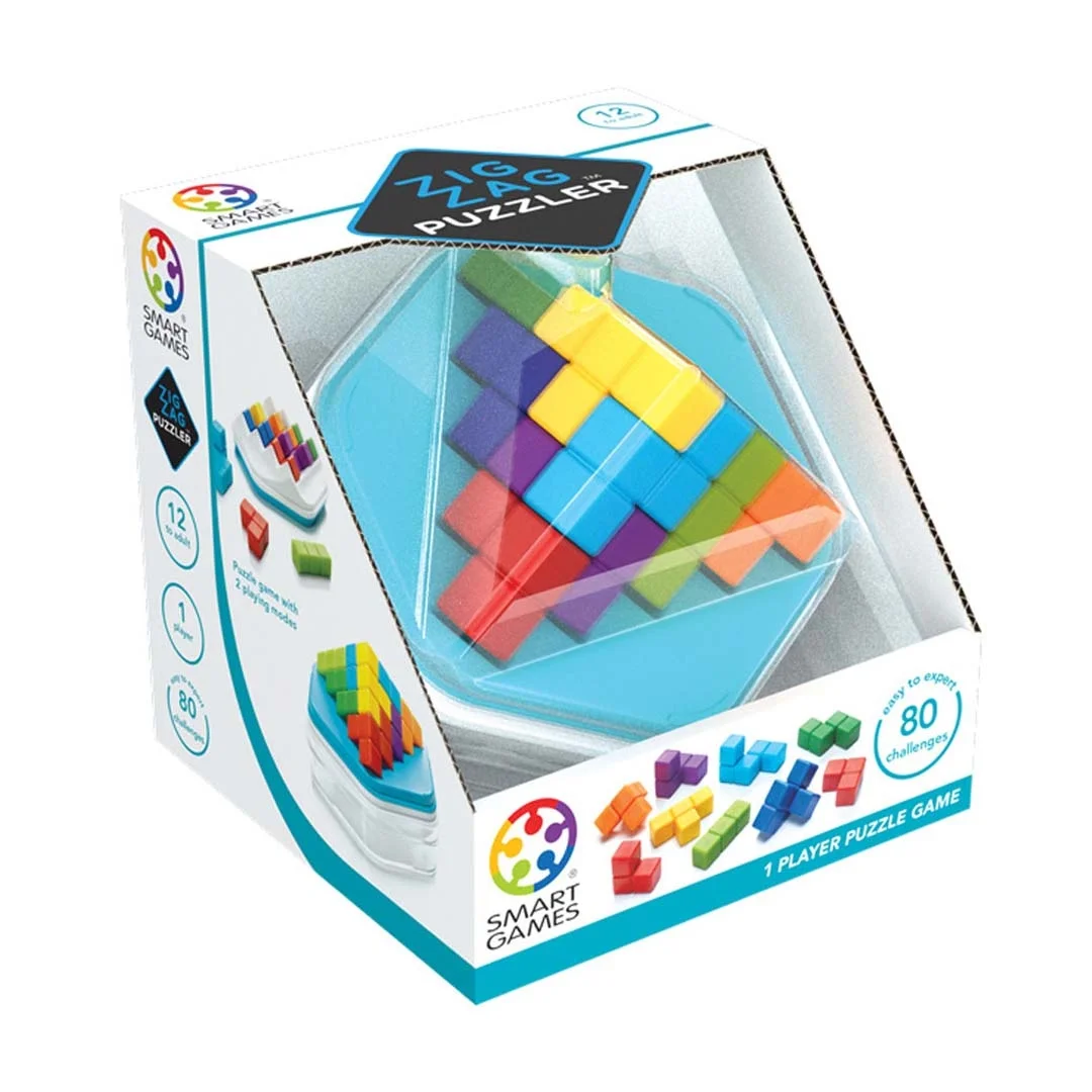 Φωτογραφία προϊόντος: Smart Games SG414 Smartgames Επιτραπέζιο παιχνίδι Σπαζοκεφαλιά Zig Zag Puzzler