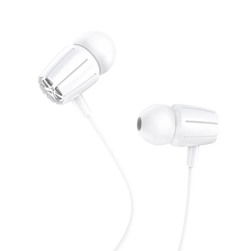 Φωτογραφία προϊόντος: Hands Free Hoco M88 Graceful Earphones Stereo 3.5mm Λευκό 1.2μ με Μικρόφωνο και Πλήκτρο Λειτουργίας