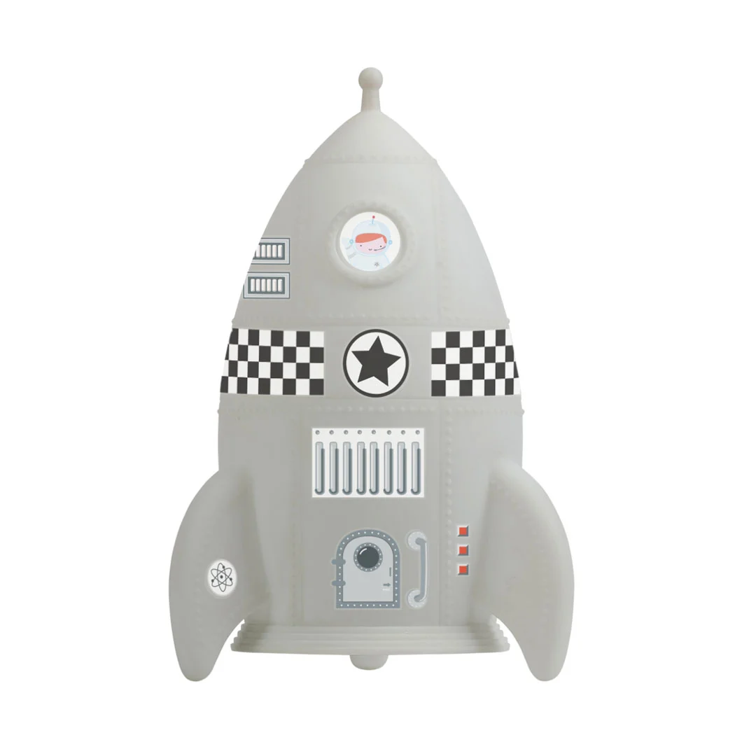 Φωτογραφία προϊόντος: NLROWH26 A Little Lovely Company Φωτάκι νυκτός Little Light Rocket