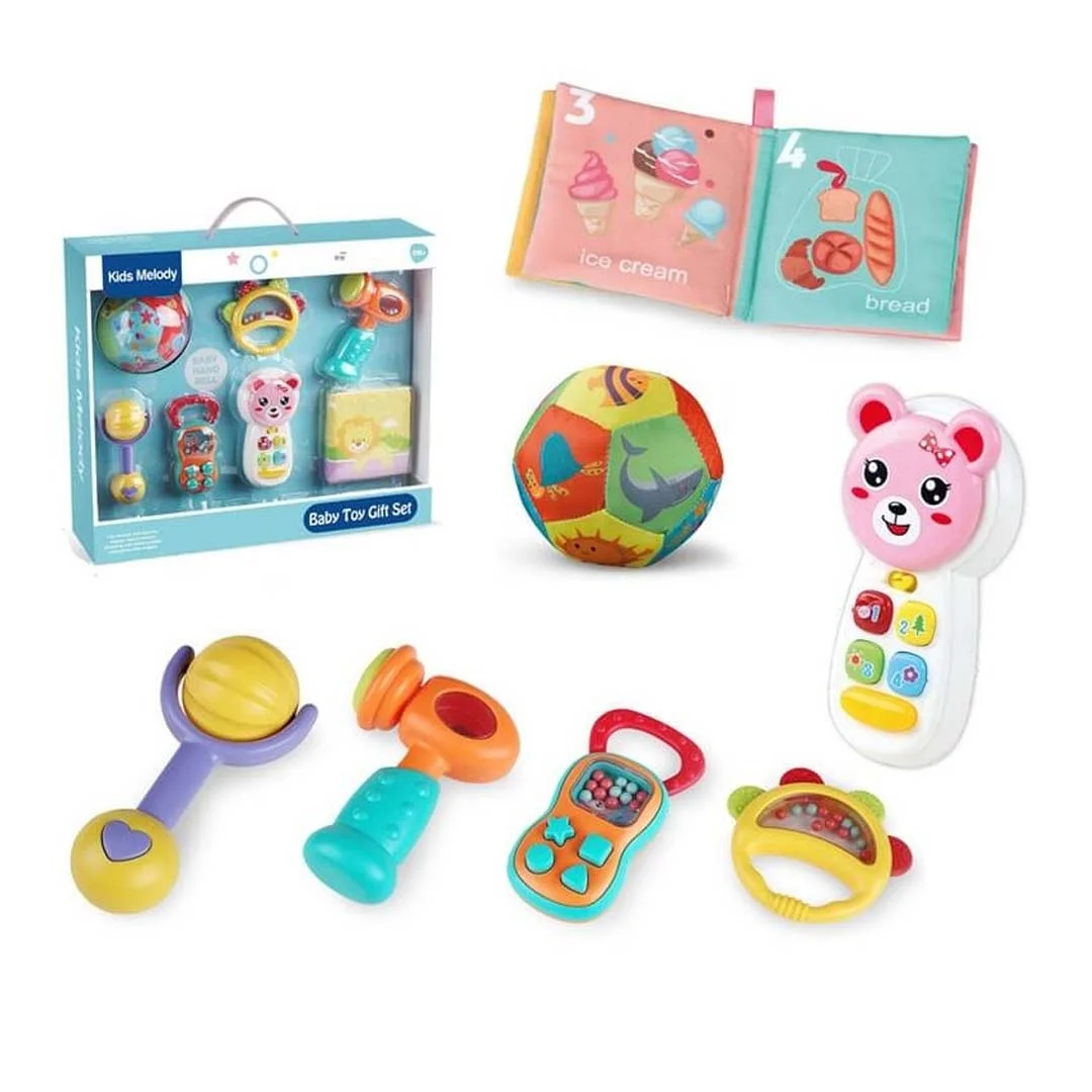 Φωτογραφία προϊόντος: 9963 Hola Toys Βρεφικό Σετ Παιχνιδιών 7 Τεμάχια
