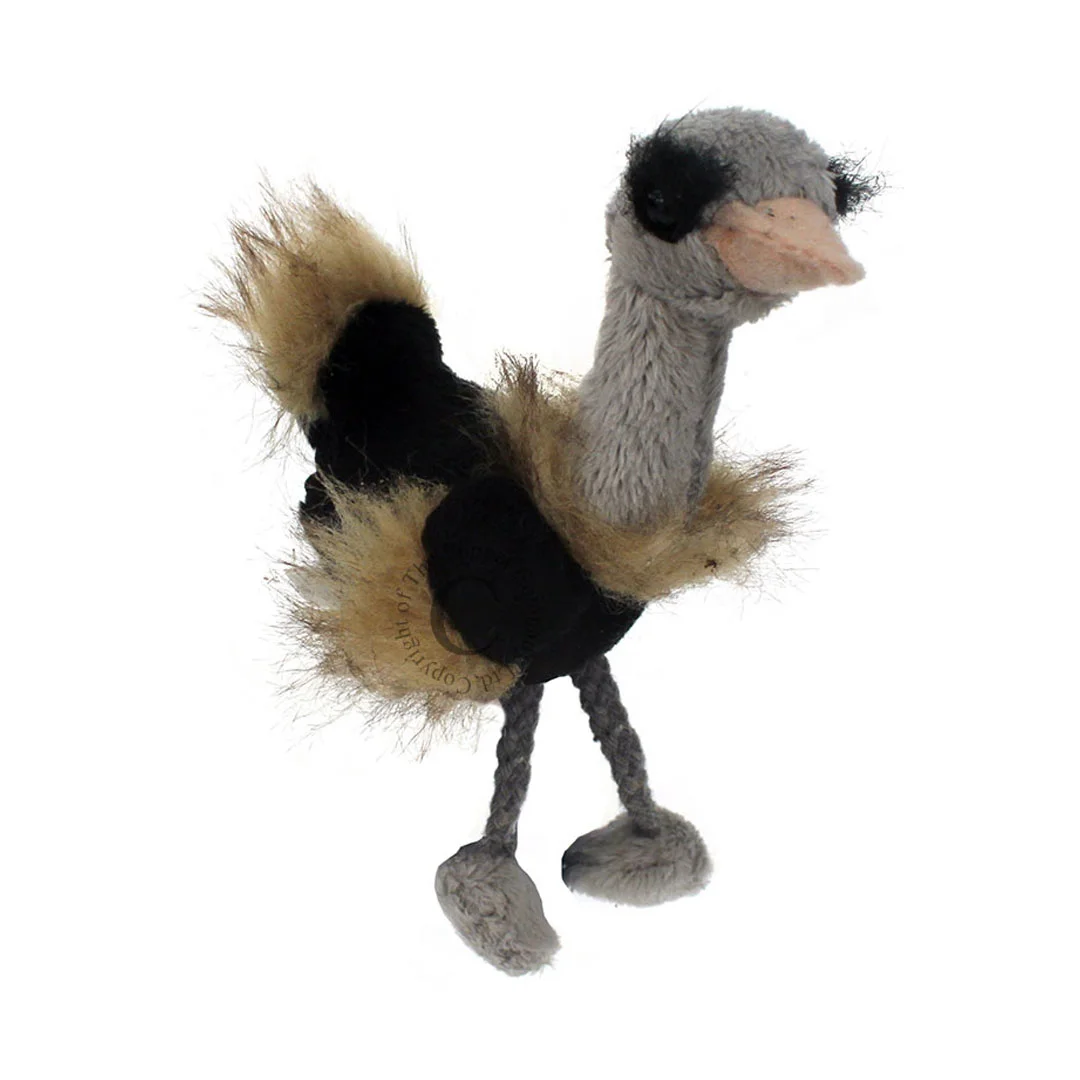 Φωτογραφία προϊόντος: 20303 The Puppet Company Ostrich Δαχτυλόκουκλα Στρουθοκάμηλος 13cm