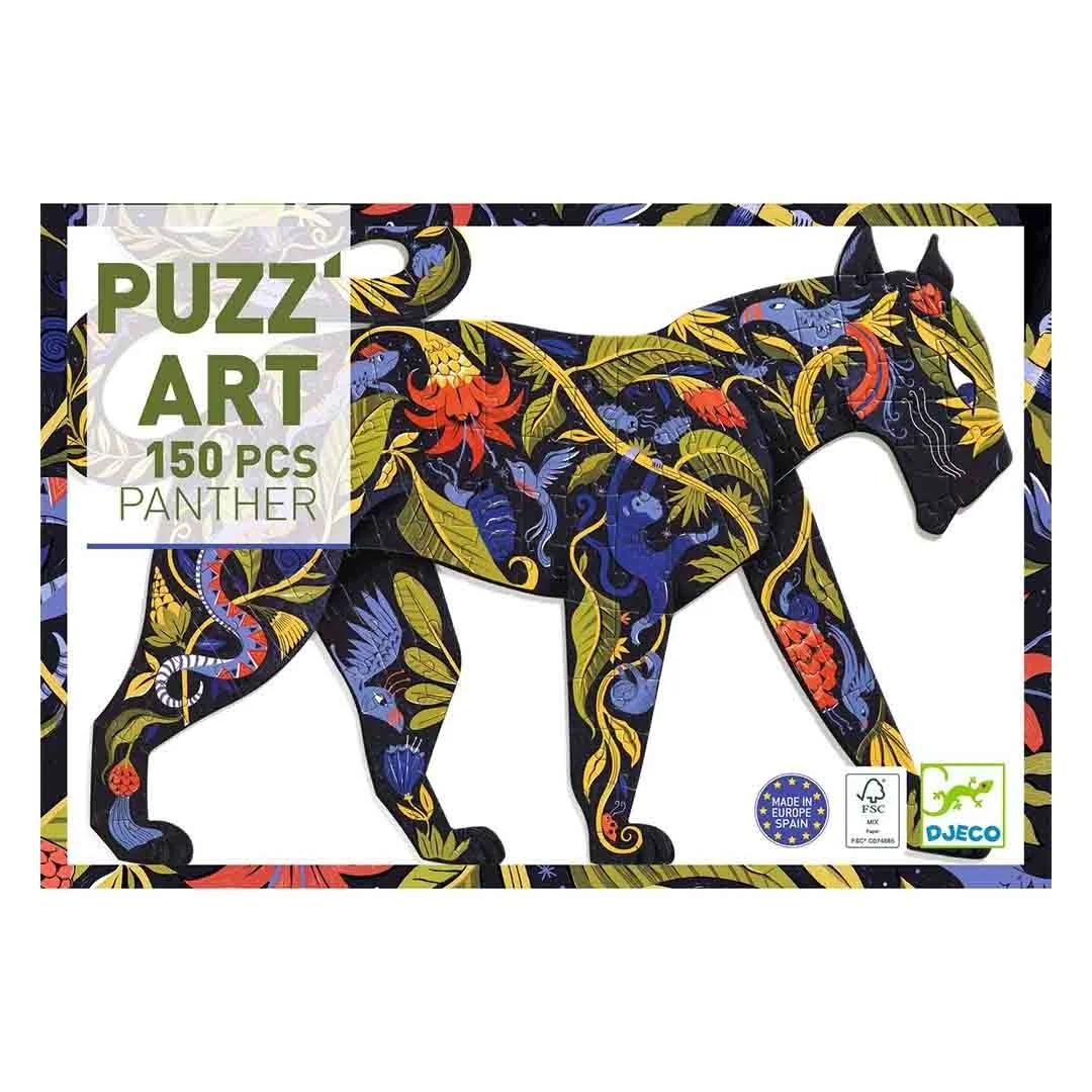 Φωτογραφία προϊόντος: 07659 Djeco Puzzle Πάνθηρας 150 Τεμάχια