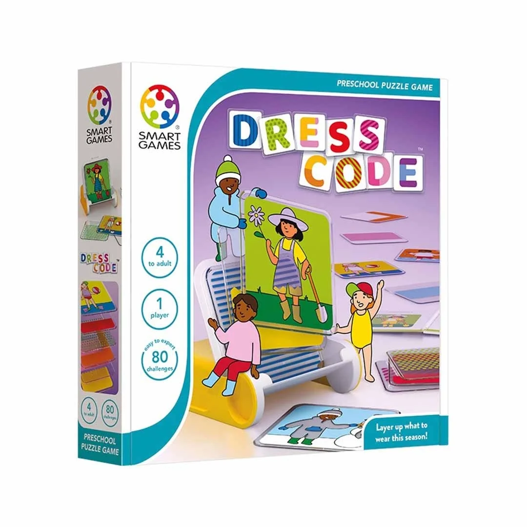 Φωτογραφία προϊόντος: Smart Games SG080 Smartgames Επιτραπέζιο παιχνίδι Dress Code 80 Challenges
