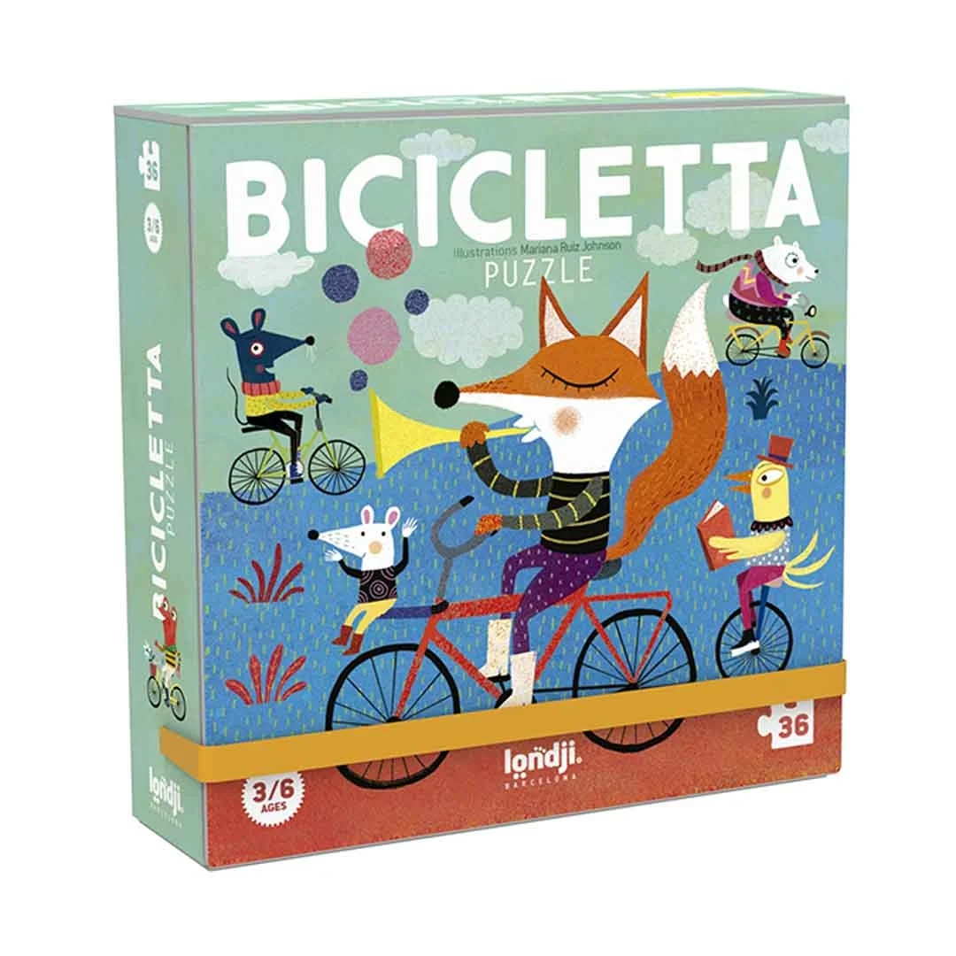 Φωτογραφία προϊόντος: PZ574U Londji Puzzle Bicicletta 36 Τεμάχια