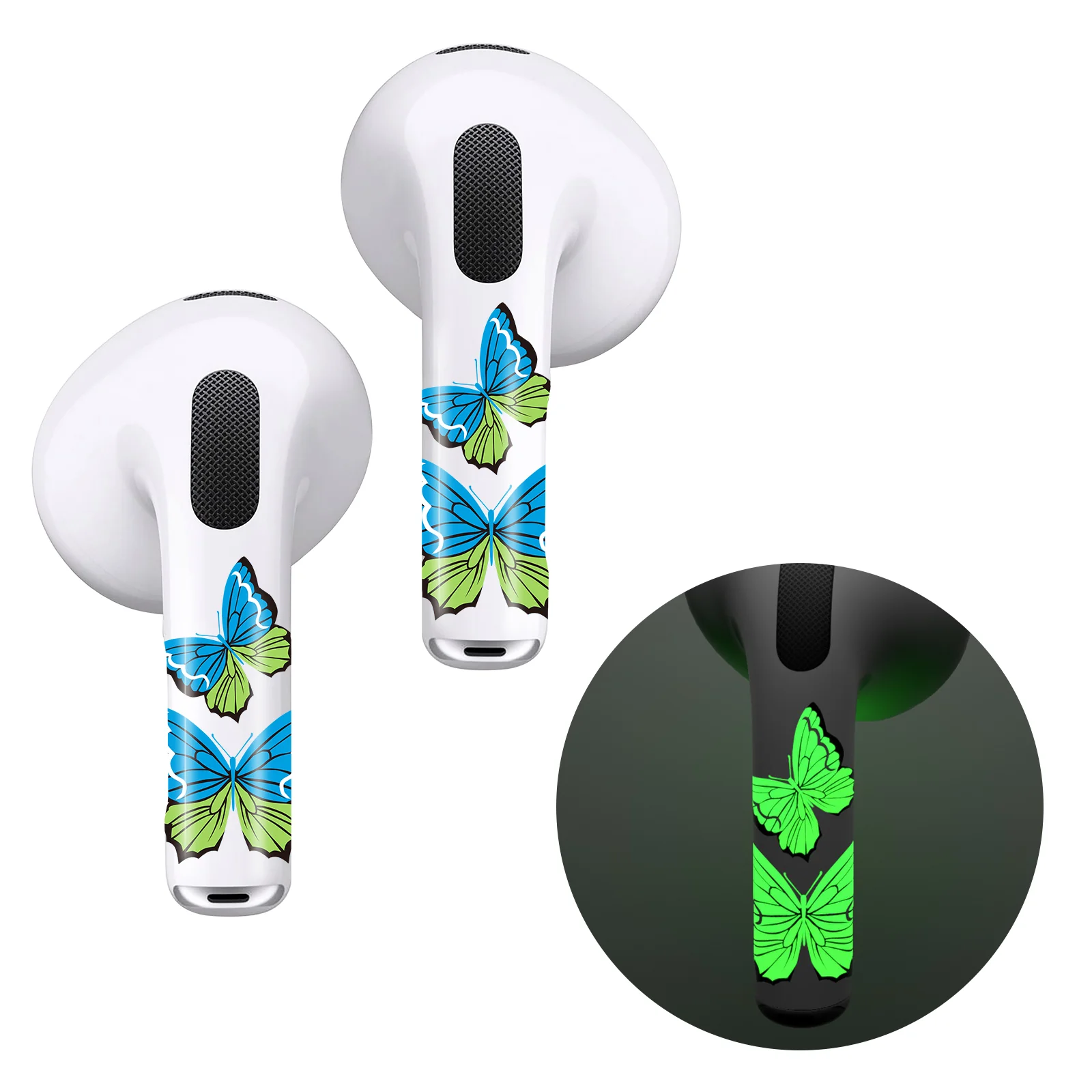 Φωτογραφία προϊόντος: RockMax Αυτοκόλλητα Glow Art Skin για AirPods 3 230AP3YG
