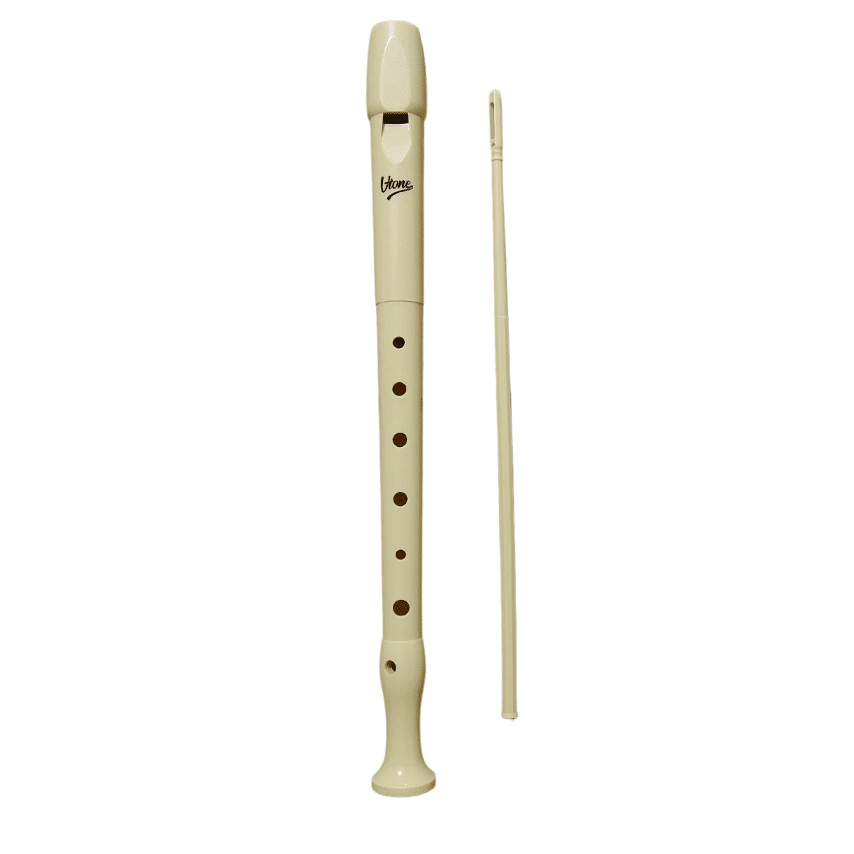 Φωτογραφία προϊόντος: V-TONE FL P2 soprano recorder ivory cleaning rod cover learning set