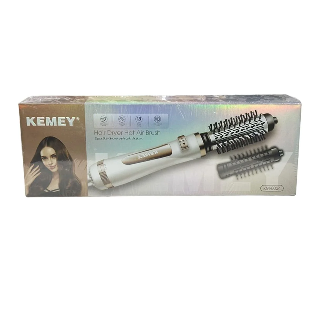 Φωτογραφία προϊόντος: OEM Kemei Ηλεκτρική Βούρτσα με Αέρα 800W KM-8024