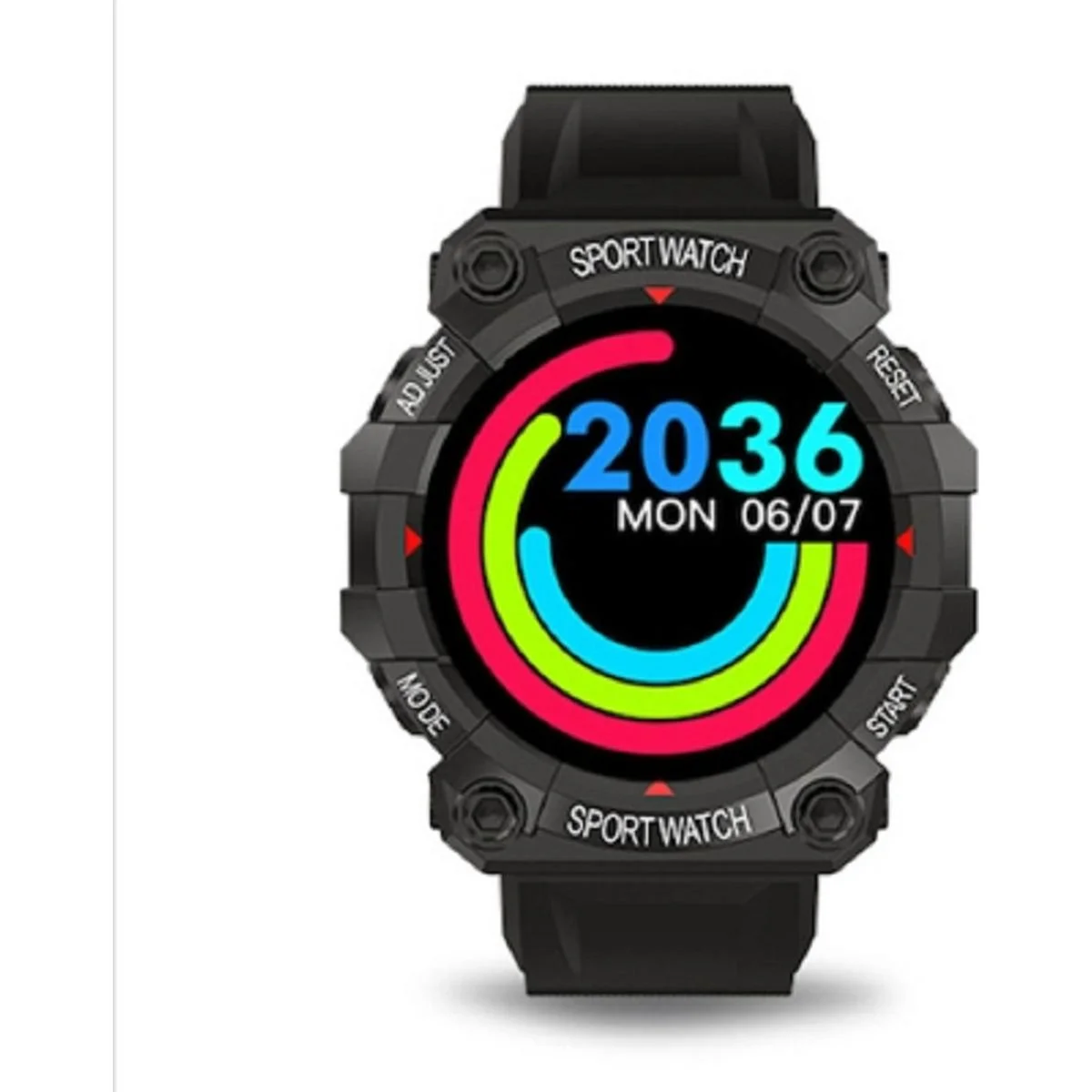 Φωτογραφία προϊόντος: OEM Smartwatch με Παλμογράφο και Απάντηση Κλήσεων - Μηνυμάτων FD68 Μαύρο