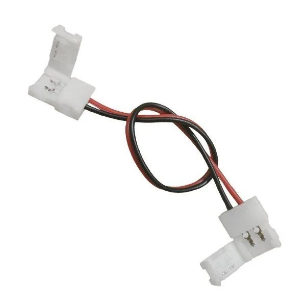 Φωτογραφία προϊόντος: [:el]Διπλός Connector 8mm 15cm Για Ταινία LED 4.8 Watt[:en]Double Connector With Cable 8mm 15cm for LED Strip 4.8 Watt[:]