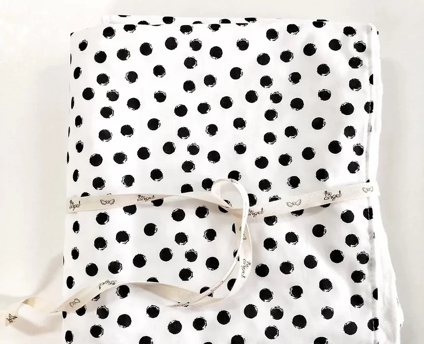 Φωτογραφία προϊόντος: Κουβέρτα χειμερινή Small Dots 70x100cm διπλής όψης The Angel