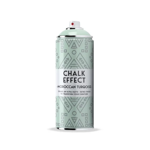 Φωτογραφία προϊόντος: Σπρέι εφέ κιμωλίας Spray Chalk Effect Cosmos Lac 400ml, Moroccan Turquoise N09