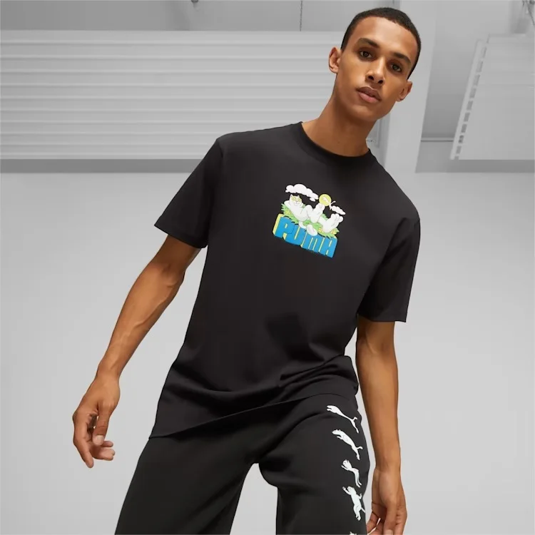 Φωτογραφία προϊόντος: PUMA X RIPNDIP GRAPHIC TEE - ΜΑΥΡΟ