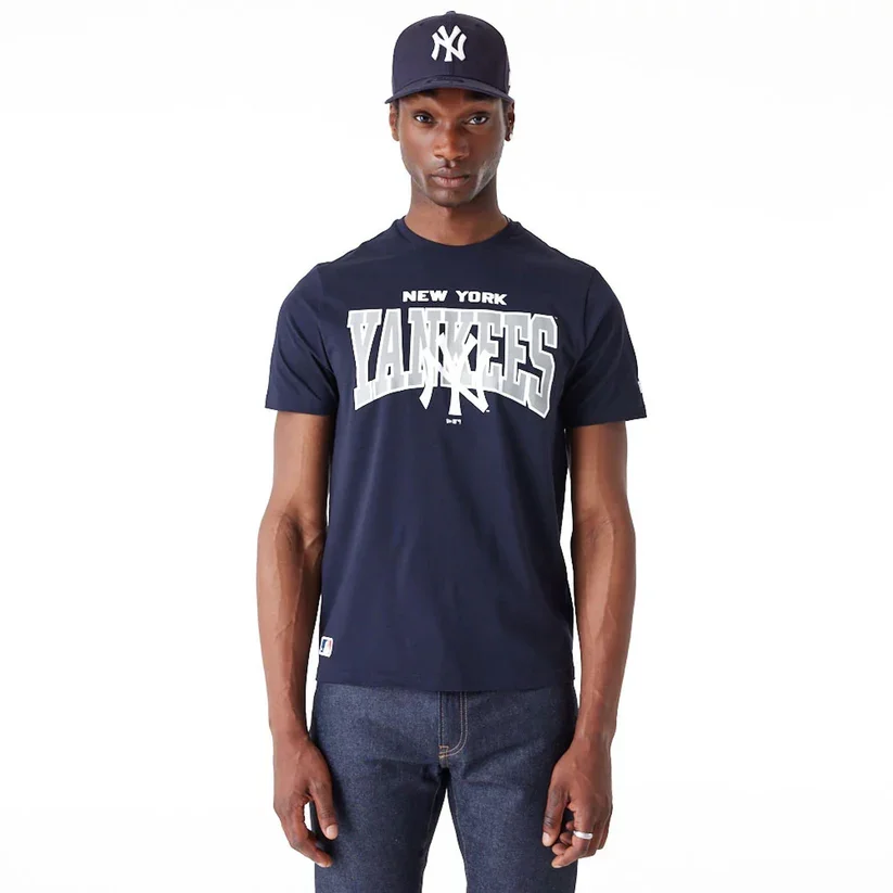 Φωτογραφία προϊόντος: NEW ERA NEW YORK YANKEES MLB ARCH WORDMARK GRAPHIC TEE - ΜΠΛΕ