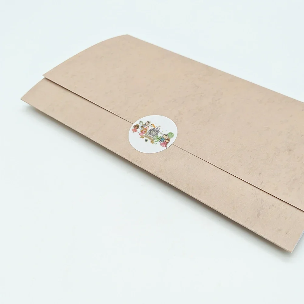 Φωτογραφία προϊόντος: Ecobags Αυτοκόλλητες Ετικέτες 3 εκ. για Προσκλητήριο Βάπτισης Θέμα Κάστρο Με Ιππότες + Πριγκίπισσες