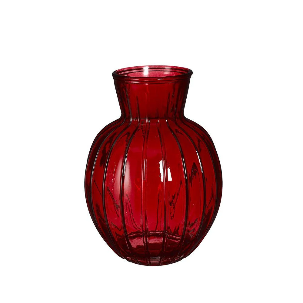 Φωτογραφία προϊόντος: Ecobags Aivy Vase glass red 24x175 εκ.
