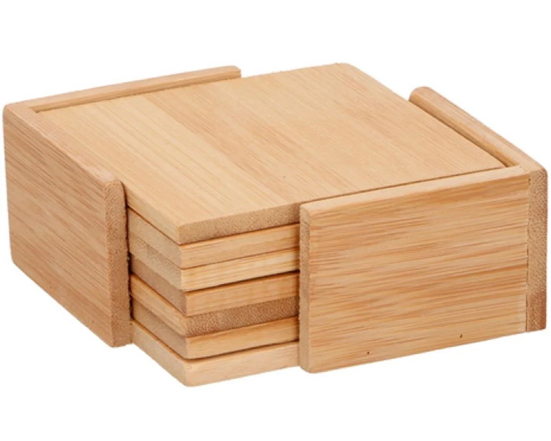 Φωτογραφία προϊόντος: Secret De Gourmet Σουβέρ Bamboo Με Βάση Bamboo Σετ 6Τμχ. 11cm