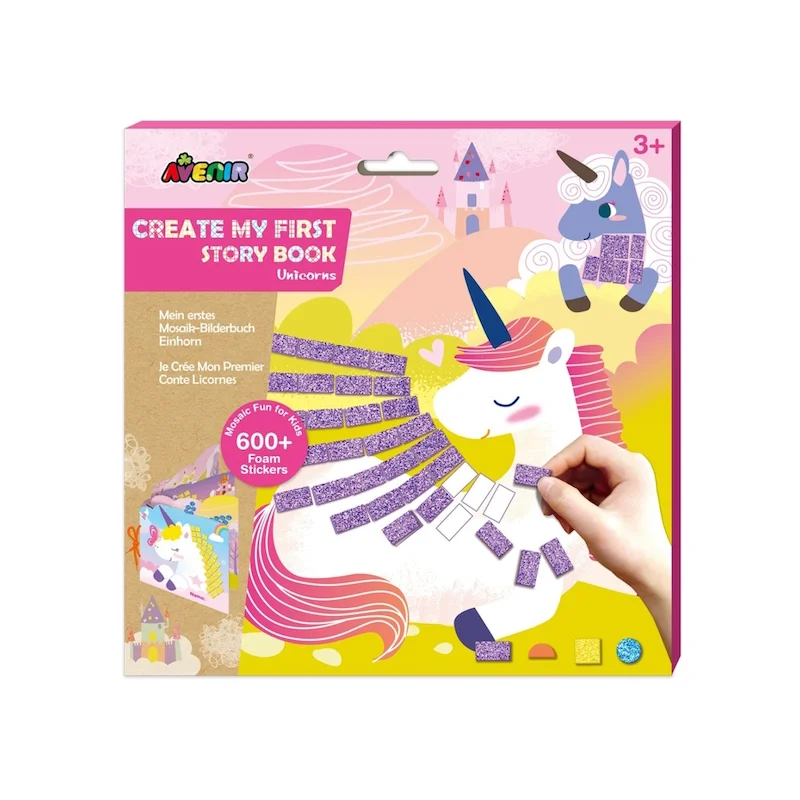 Φωτογραφία προϊόντος: Avenir Μωσαϊκό Create My 1st Story Book Unicorns για Παιδιά 3+ Ετών