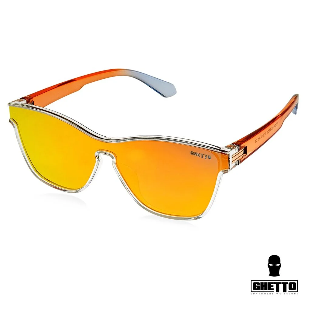 Φωτογραφία προϊόντος: Ghetto Cat Eye Sunglasses ClearOrange Frame For Women