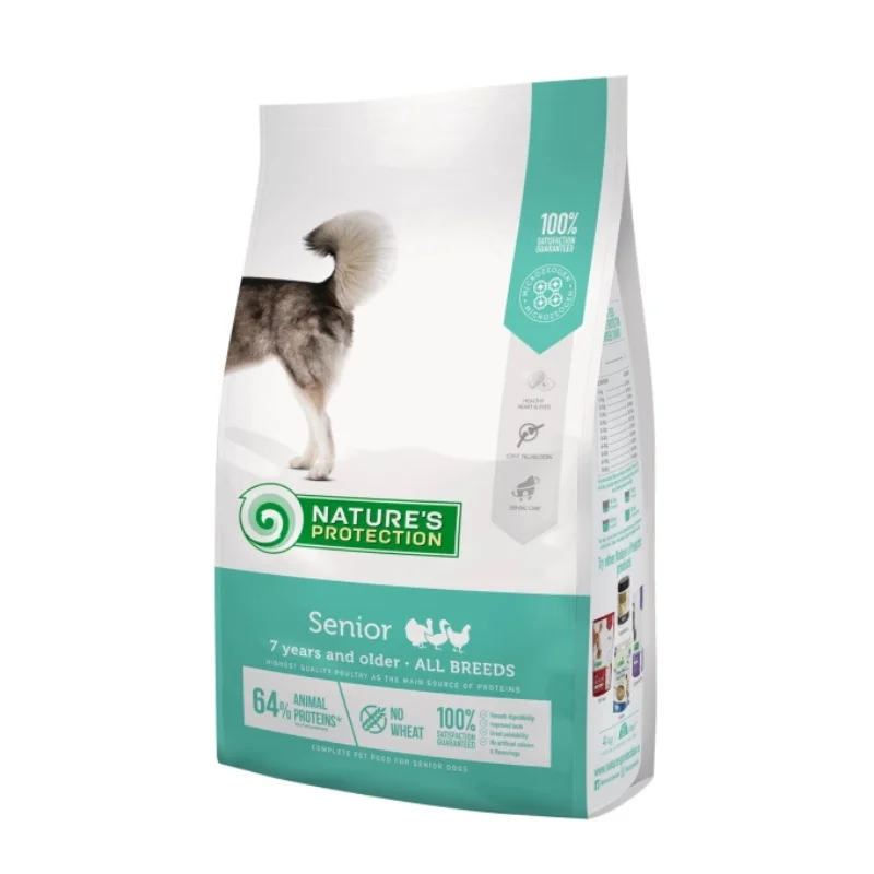 Φωτογραφία προϊόντος: Nature's Protection Nature s Protection Senior 12 kg – Ξηρά Τροφή για Ηλικιωμένους Σκύλους όλων των Φυλών