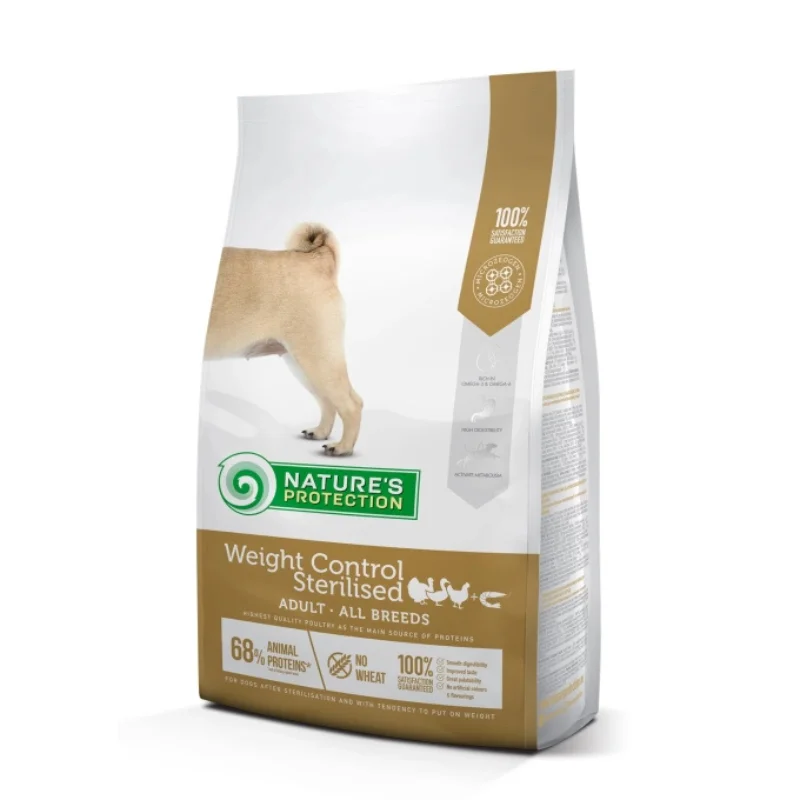 Φωτογραφία προϊόντος: Nature's Protection Nature’s Protection Weight Control + Sterilised – Ξηρά τροφή για στειρωμένους σκύλους 12kg