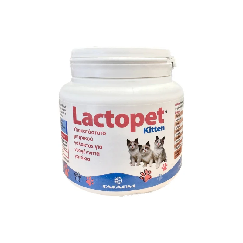 Φωτογραφία προϊόντος: Tafarm Lactopet Υποκατάστατο Μητρικού Γάλακτος για Μικρά Γατάκια 200gr + Μπιμπερό